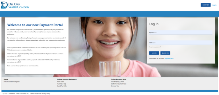 New Payment Portal